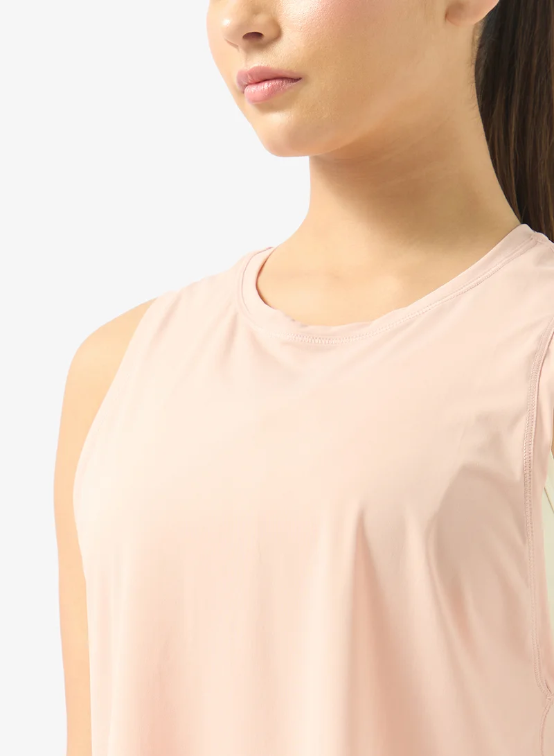 FRWD Tank Top with Back Cutout Detail