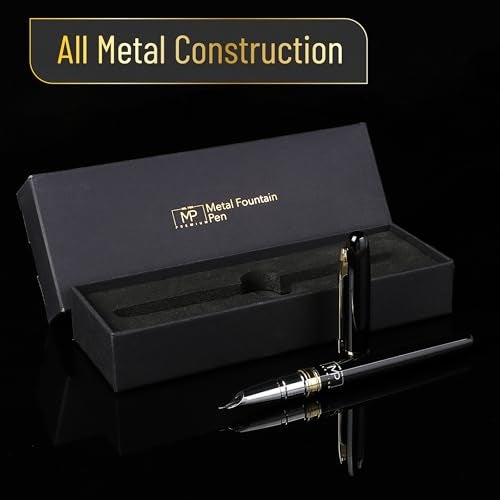 Mr. Pen- Luxury Fountain Pen, Fine Nib, Black Fountain Pens for Writing, Luxury Pen, Luxury Pens, Fountain Pens for Journaling, Luxury Fountain Pen, Fountain Pen Fine Nib, Mother's Day - Image 3