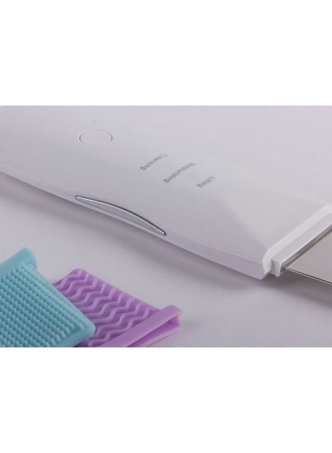 جهاز تنظيف البشرة العميق بالموجات فوق الصوتية (Ultrasonic) - مقشر الوجه لإزالة الرؤوس السوداء والدهون، جهاز محمول لإعادة حيوية الجلد وتحفيز الكولاجين، مناسب للبشرة الحساسة والدهنية. - Image 5