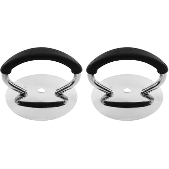 Elunivellassa 2Pack Stainless Steel Pot Lid Handles  HeatResistant Replacement Knobs For Cookware NonSlip Pan Cover Grips For Glass  Metal Lids EasyGrip Kitchen Accessories - Image 2
