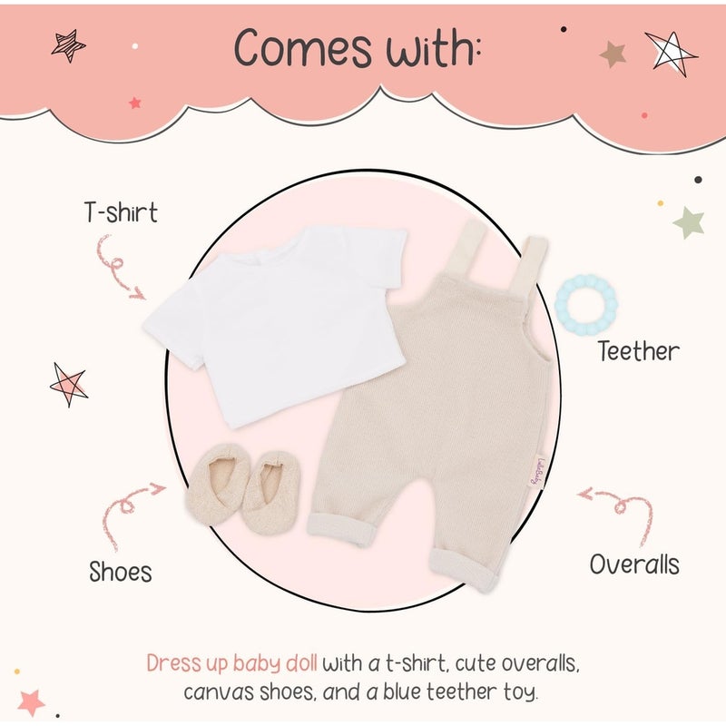 لولا بيبي ملابس بيج للدميه - LBY7688Z - Image 2