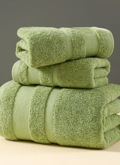 3-Piece Cotton Gift Towel And Bath Towel Set, 2 Towels + 1 Bath Towel, Soft And Skin-Friendly Cotton Towel - pzsku/Z8BB9824D43FE978EE34BZ/45/_/1738895036/a6756d3c-fe5c-4d62-a8a1-f6fe8cc41b95