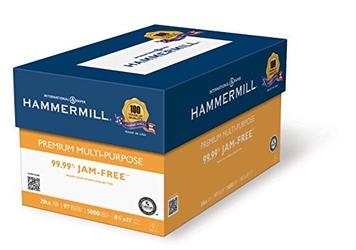 Hammermill Printer Paper, Premium Multipurpose Paper 20 lb, 8.5 x 11 - 1 Ream (500 Sheets) - 97 Bright, Made in the USA - Image 4