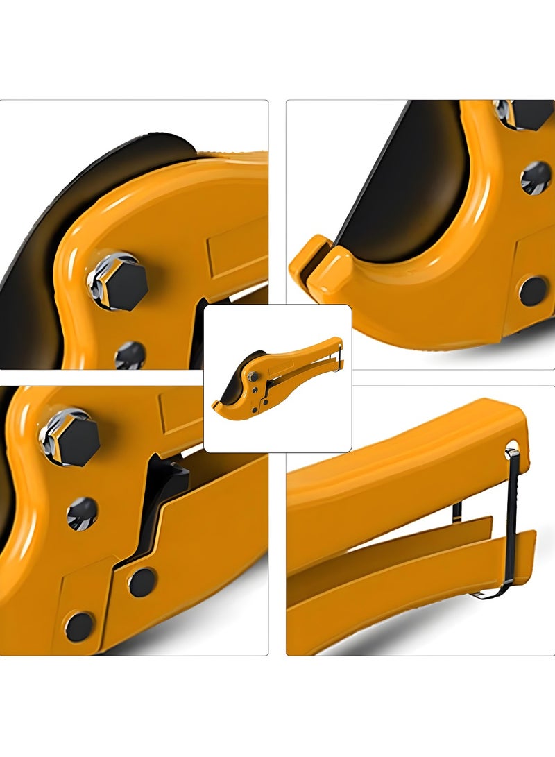 ديفاونز مجموعة ماكينة لحام أنابيب البولي بروبيلين من ديفاونس ZT20-63، 20-63 مم، 2000 واط، درجة حرارة قابلة للتعديل من 0 إلى 300 درجة مئوية، علبة حديدية، مجموعة أدوات لحام كاملة مع مقابس، قفازات، قاطع، شريط قياس - Image 5
