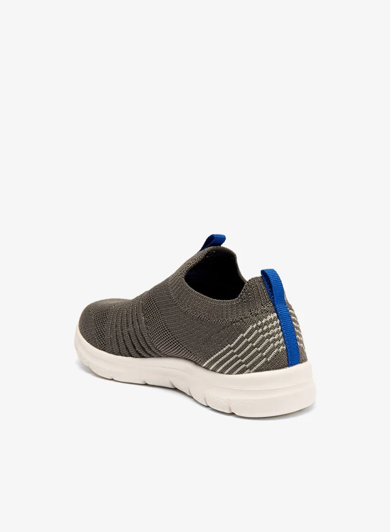 Dash Boys Textured Slip-On Lightweight Sports Shoes