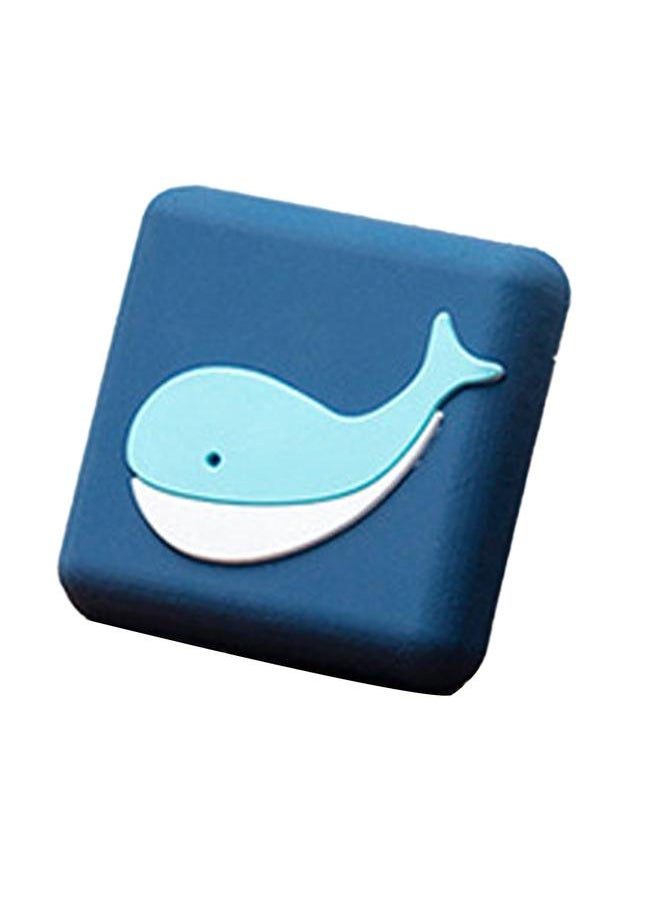 Thoraya Door Handle Bumper Cartoon Prevents Collision Self Adhesive Thickened Silent Door Handle Stopper for Door Refrigerator Furniture Whale  - Image 2