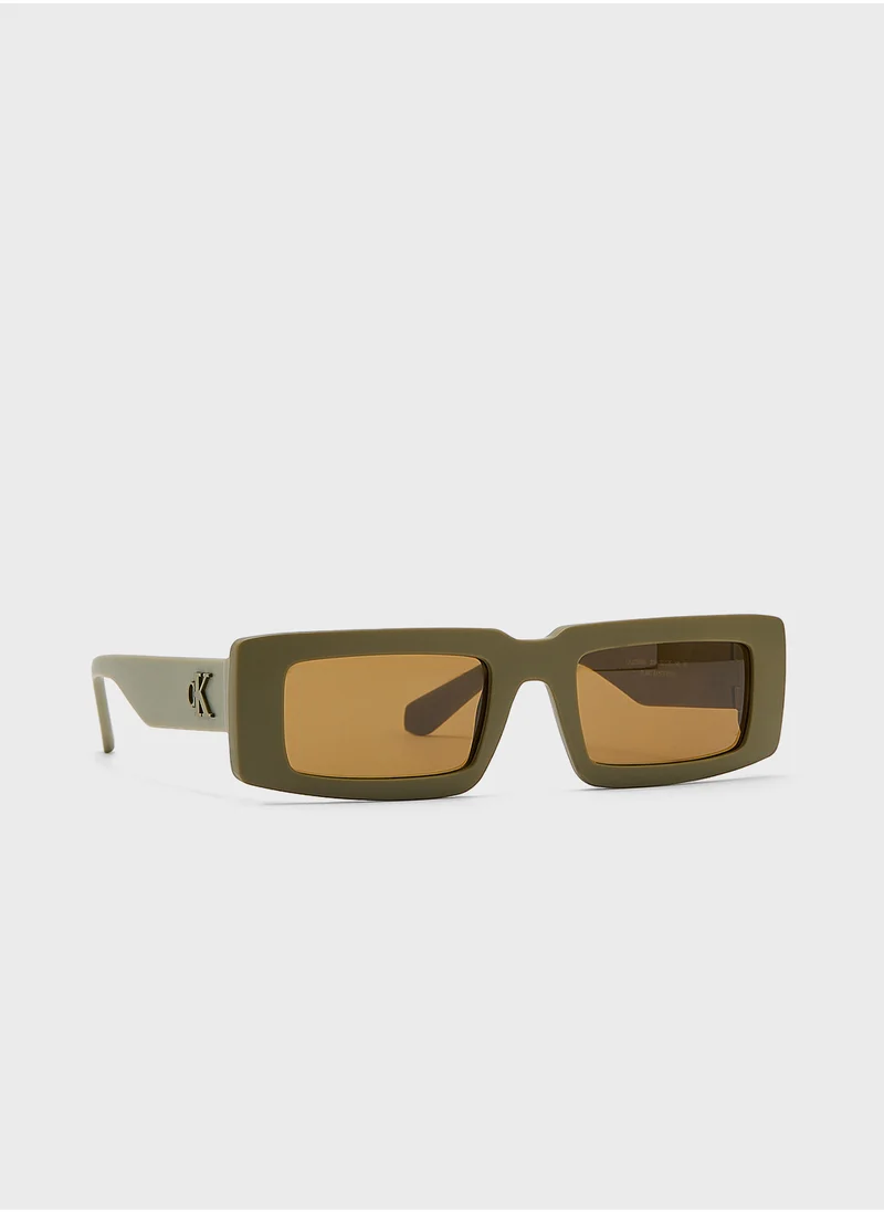 Calvin Klein Jeans Rectangle Sunglasses
