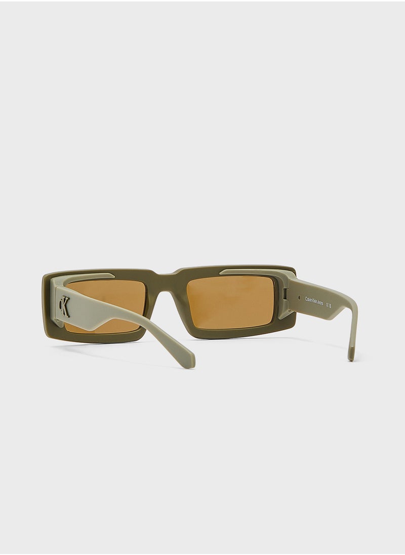 Calvin Klein Jeans Rectangle Sunglasses  - Image 3