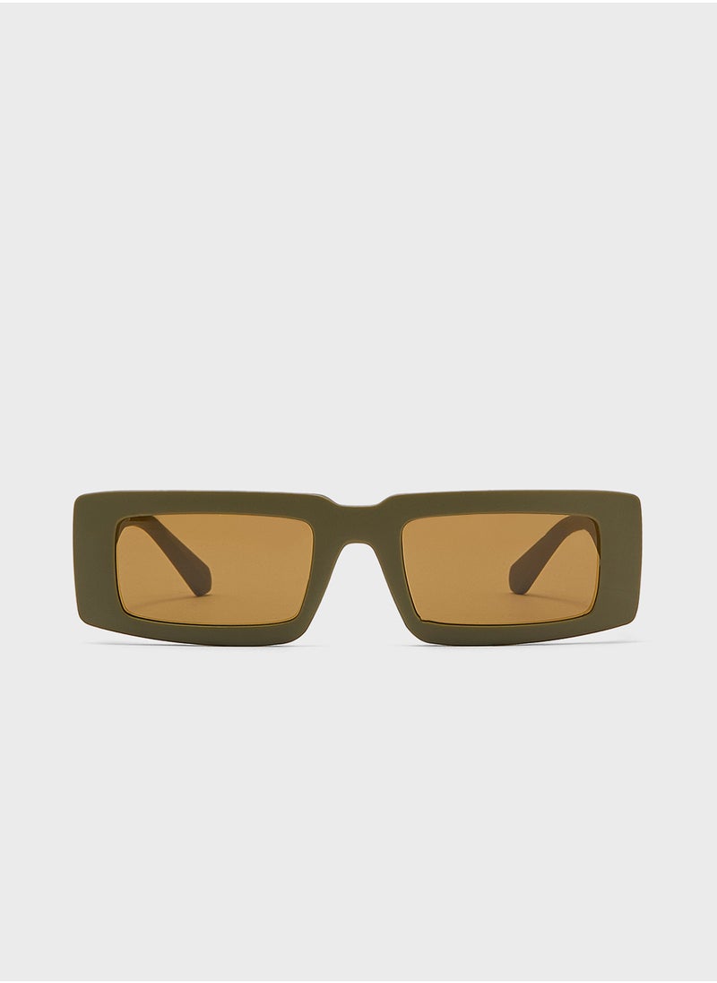 Calvin Klein Jeans Rectangle Sunglasses  - Image 2