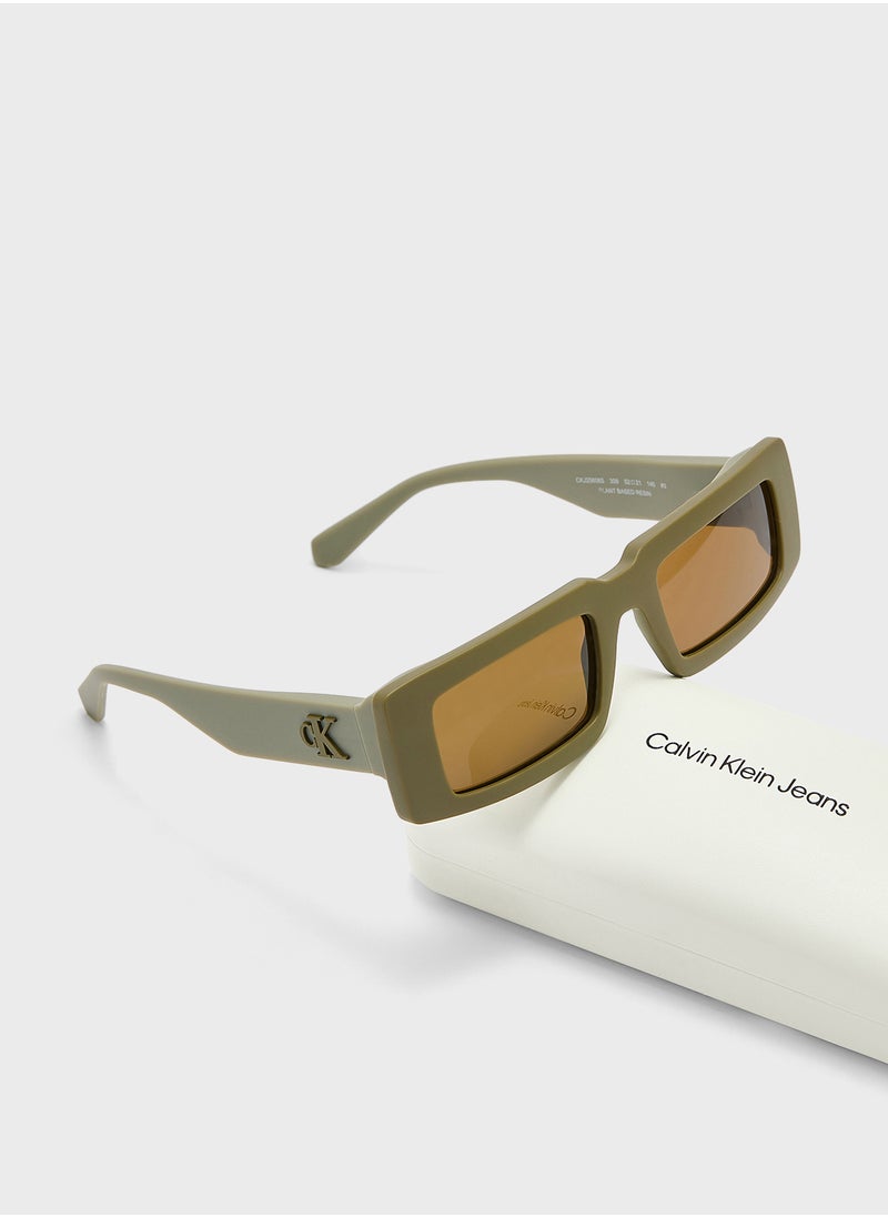 Calvin Klein Jeans Rectangle Sunglasses  - Image 5