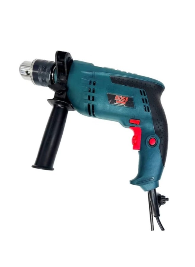 BOSS LIFE STYLE BOSS 1000W 13mm Impact Drill Machine with Key – Heavy Duty Copper Motor, 50/60Hz, for Home & Professional Use  - Image 2