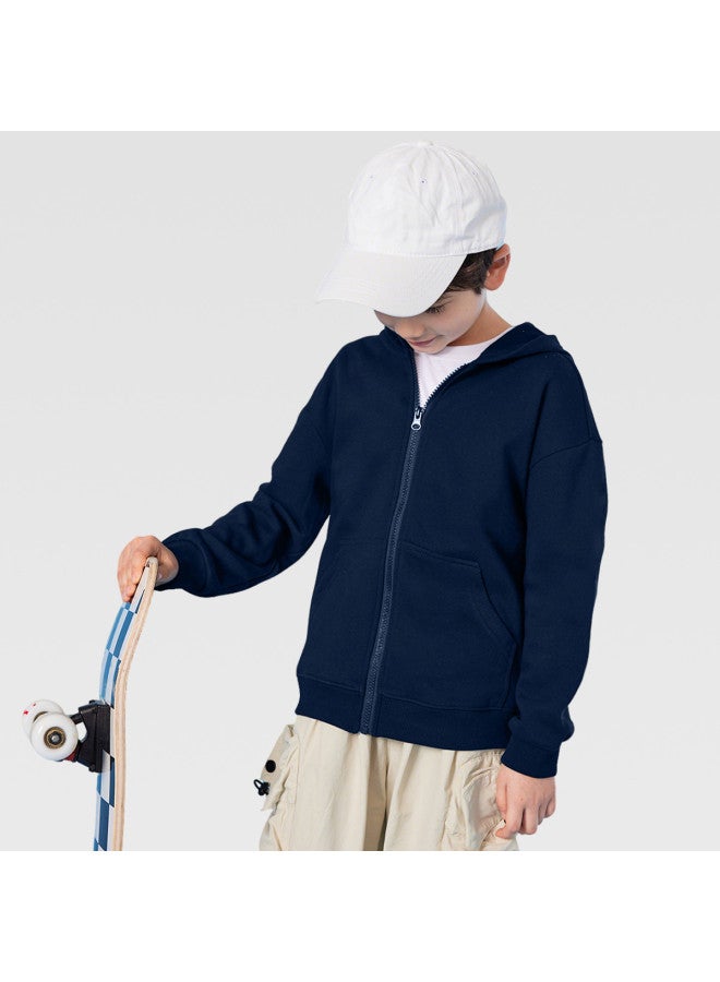 Badibadi Children's Jacket, Large Kids Spring Versatile Hooded Cardigan, Lightweight Top For Boys And Girls, Spring Sportswear For Teenagers - Image 4