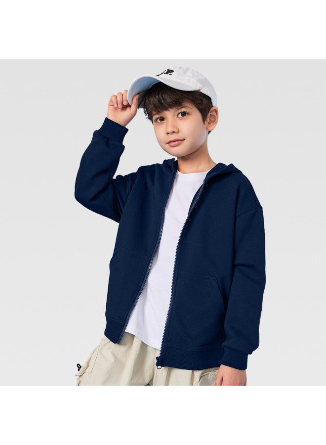 Badibadi Children's Jacket, Large Kids Spring Versatile Hooded Cardigan, Lightweight Top For Boys And Girls, Spring Sportswear For Teenagers - Image 3