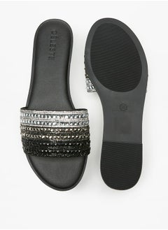 Celeste WomenS Embellished SlipOn Flat Sandals  Ramadan Collection  - Image 4