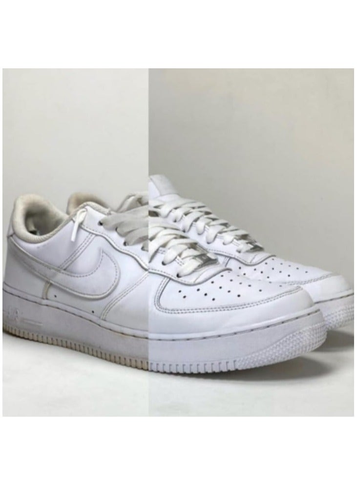 Silver Sneaker Cleaner Whitener and Stain Remover with Clear Sponge Top - Image 3