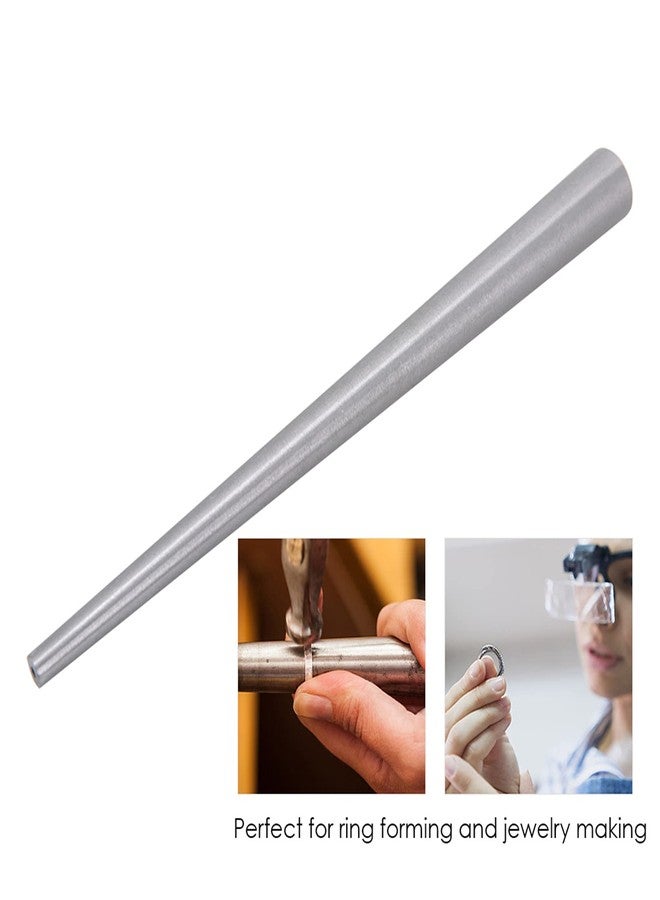 Betued Ring Enlarger, Jewelry Ring Enlarger, Stainless Steel Ring Enlarger Stick, Ring Sizer Mandrel Sizer Tool for Jewelry Making Ring Forming Jewellery Craft (18.5cm) - Image 5