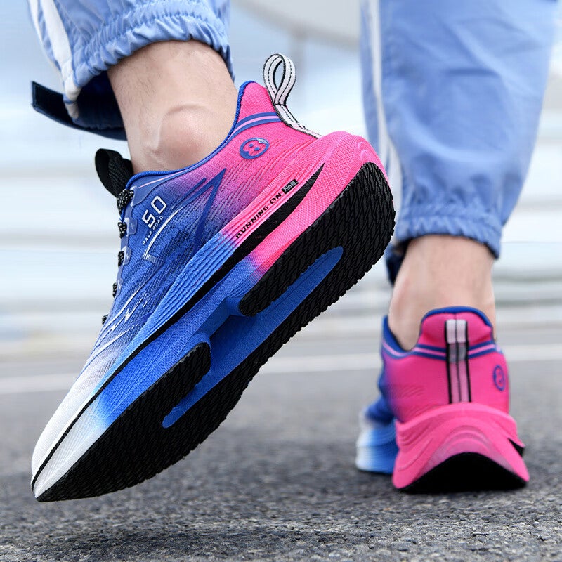 Red Rabbit 7 Pro Couple Running Shoes Racing Carbon Plate Autumn Running Shoes For Men, Women, And Children Training Sports Shoes For High School Entrance Exam - Image 4