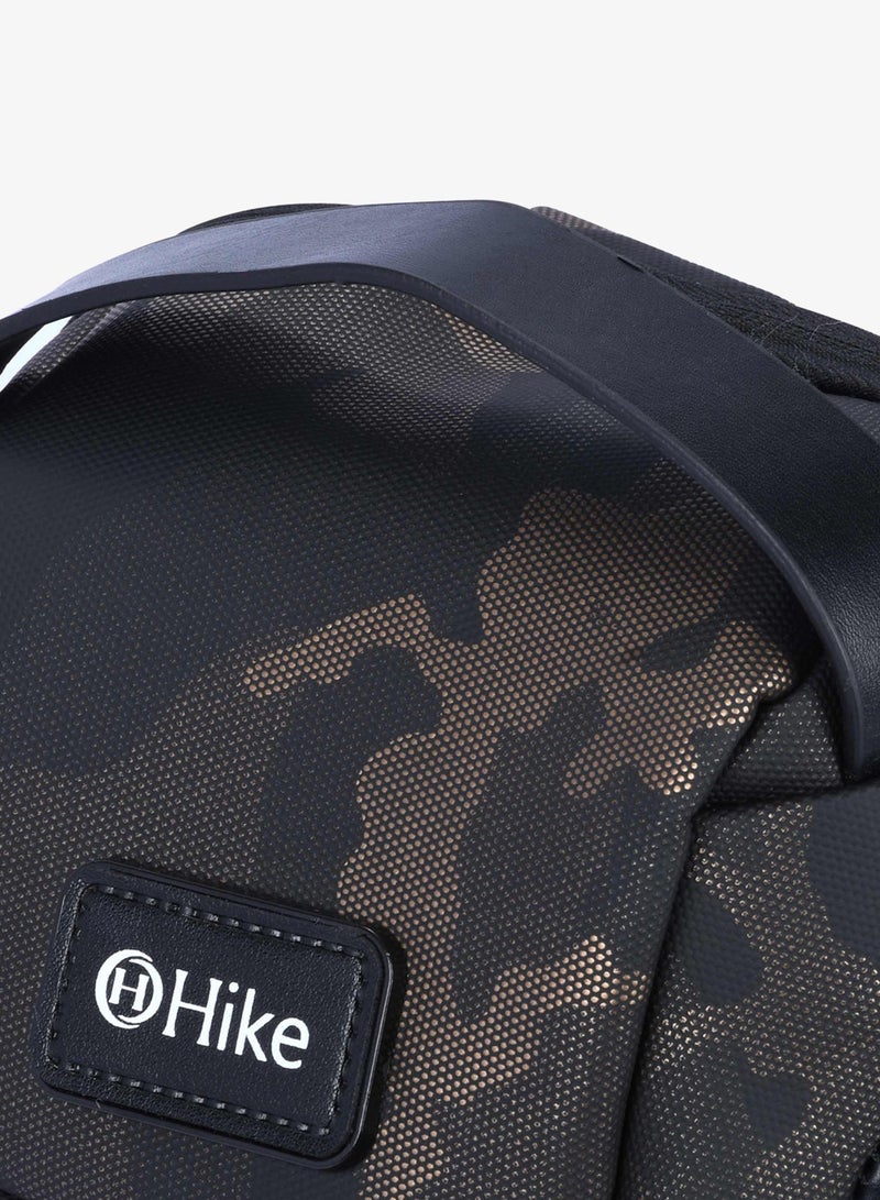 HIKE Unisex Crossbody Bag Water Resistant Anti-Theft Shoulder Bag with Built in USB Port and 3-Digit Combination lock for Business Travel Outdoor Shopping, HKSBYG - Image 4