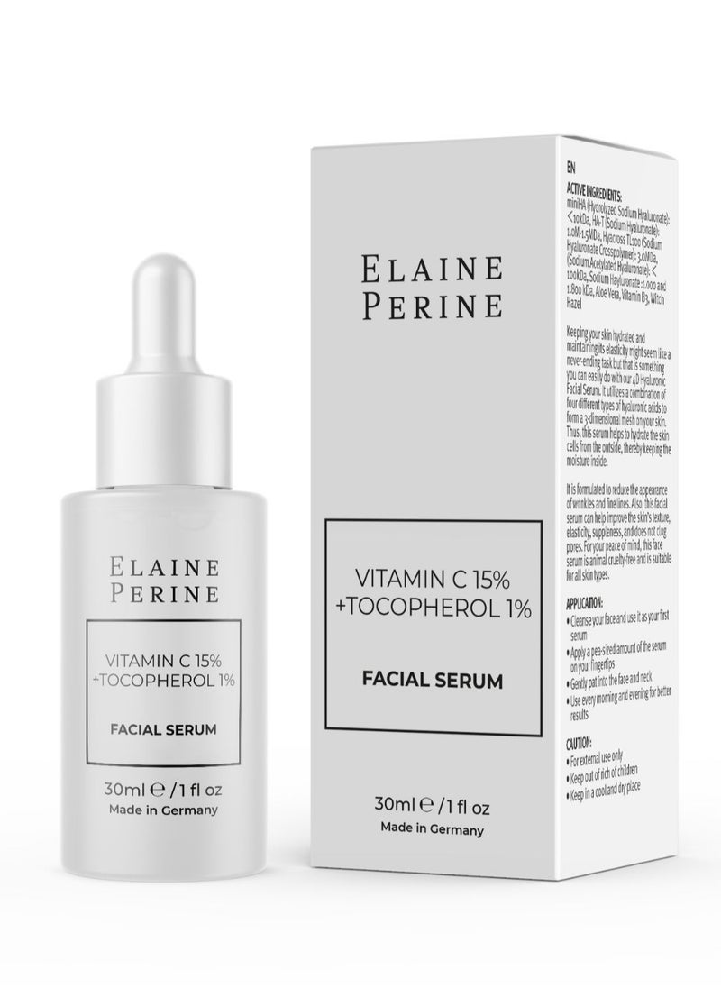 ELAINE PERINE ELAINE PERINE VITAMIN C 15% +TOCOPHEROL 1% SERUM 