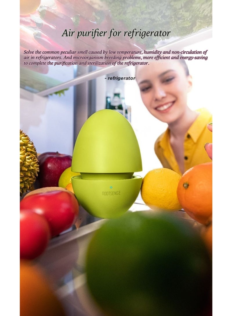 ROOTSENSE TONGUE-PROTECTING FANER EVAPORATOR FOR REMOVING ODORS AND PURIFYING AIR - Kills Listeria - 0 consumable parts - Bacterial-sterilizing candy eggs - Image 3