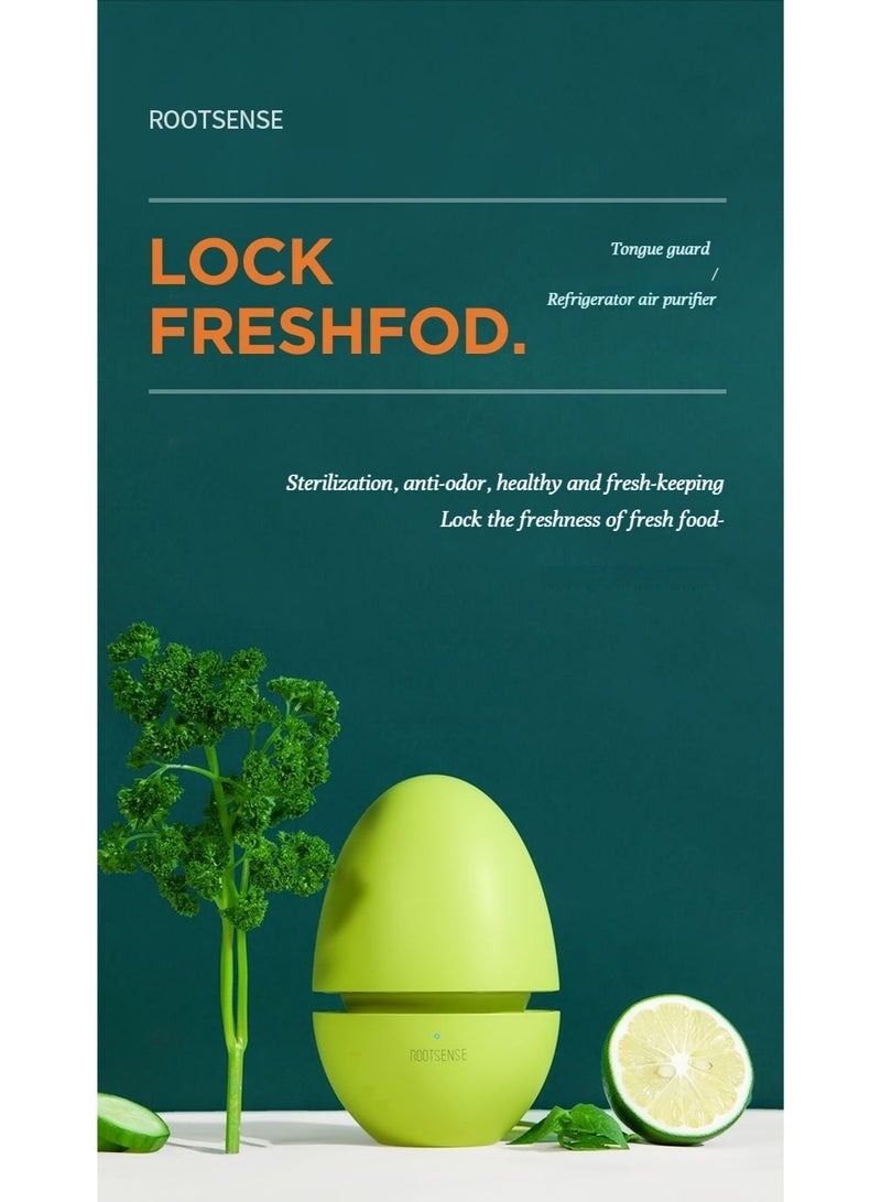 ROOTSENSE TONGUE-PROTECTING FANER EVAPORATOR FOR REMOVING ODORS AND PURIFYING AIR - Kills Listeria - 0 consumable parts - Bacterial-sterilizing candy eggs - Image 2