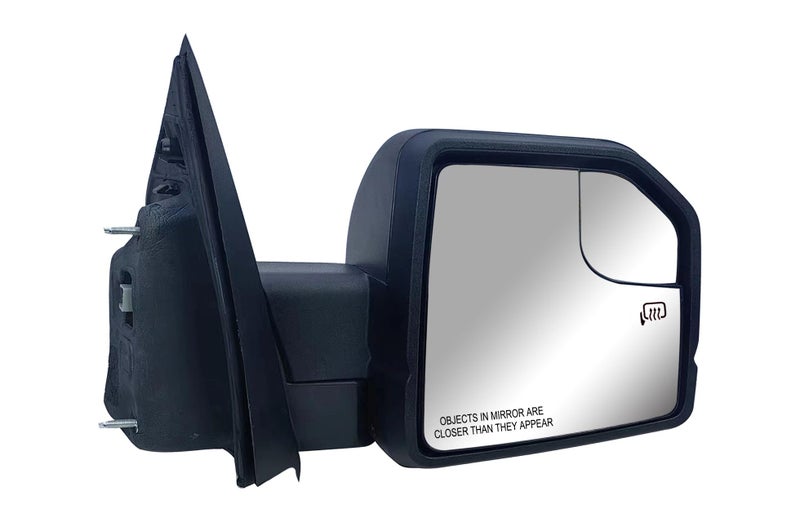 Replacement Passenger Right Side Door Mirror Textured Back Cover Power and Heated with Siginal Light for Ford F150 fit year 2015 2016 2017 2018 2019 2020