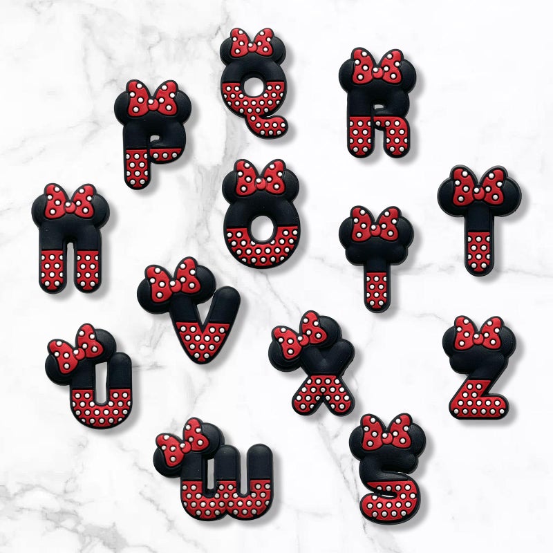 Zanerolan 26Pcs Cartoon Alphabet Shoe Decoration Charms for Croc Clog, Letter Charms Accessories for Shoes - Image 4