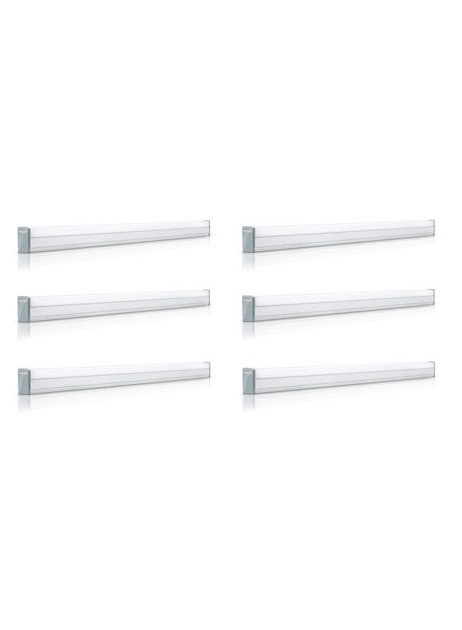 Philips فيلبس شريط ضوء معدني مضغوط 2000 لومن للمطبخ والغرف الصغيرة (20 واط، 2 قدم، عبوة من 6، أبيض بارد) - Image 1