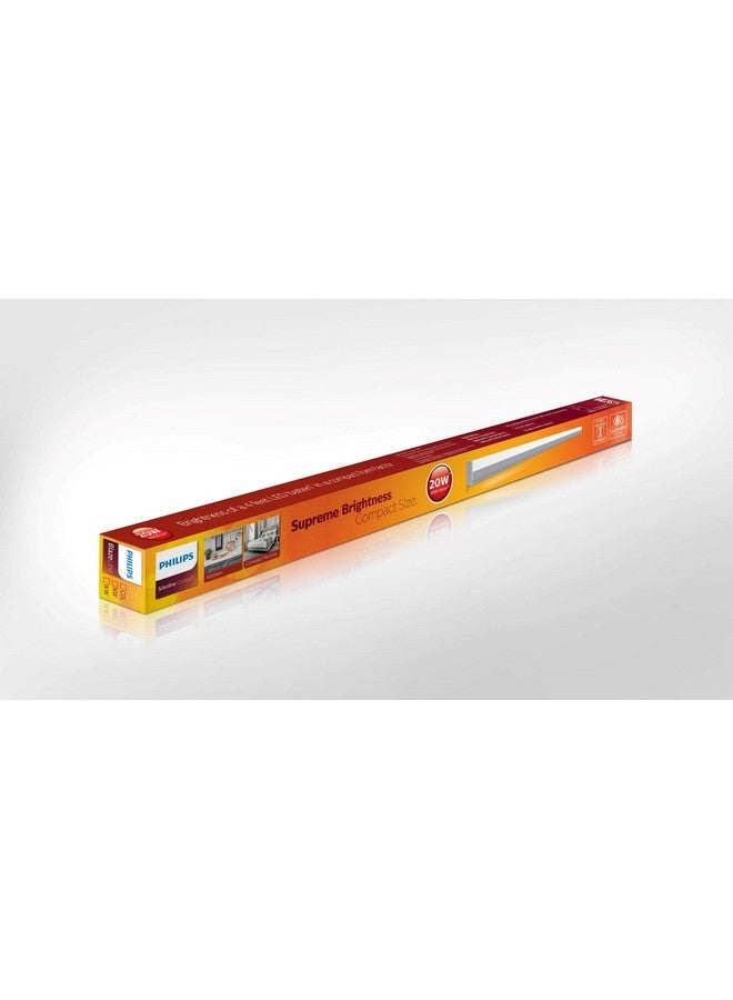 Philips فيلبس شريط ضوء معدني مضغوط 2000 لومن للمطبخ والغرف الصغيرة (20 واط، 2 قدم، عبوة من 6، أبيض بارد) - Image 2