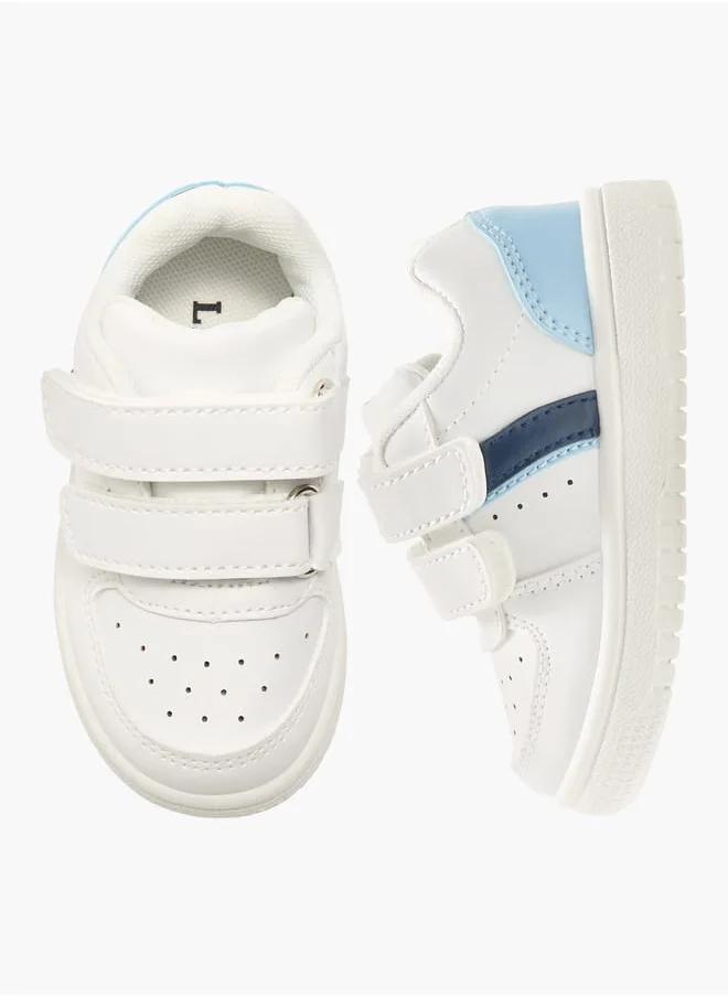 ال بي ال من شو اكسبرس Boys Panelled Sneakers With Hook And Loop Closure