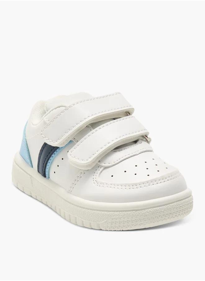 ال بي ال من شو اكسبرس Boys Panelled Sneakers With Hook And Loop Closure