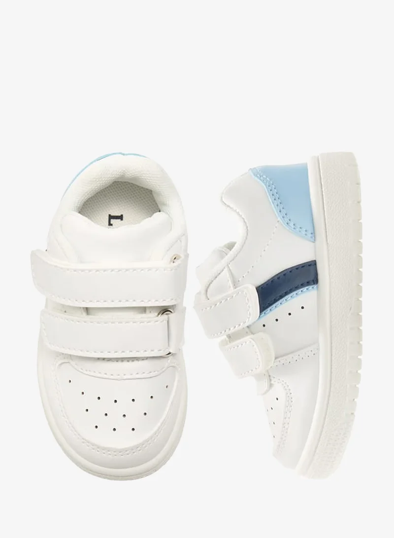LBL by Shoexpress Boys Panelled Sneakers With Hook And Loop Closure