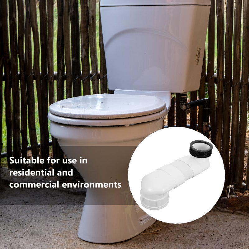 🚽 محول تصريف المرحاض لمنع الانسدادات بتركيب سهل ومادة متينة - Image 4