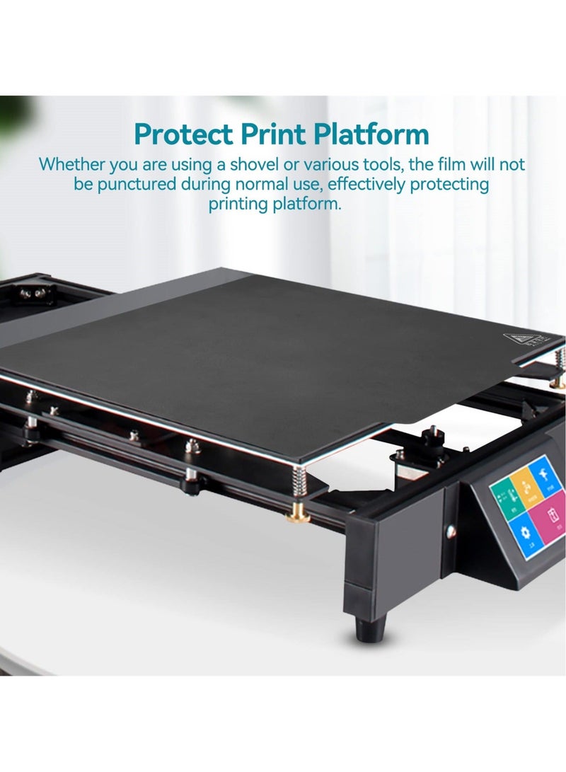 Captaintech Magnetic 3D Printer Build Plate, Removable Heated Bed Cover for Ender 3, Improve Print Adhesion and Removal - Image 4