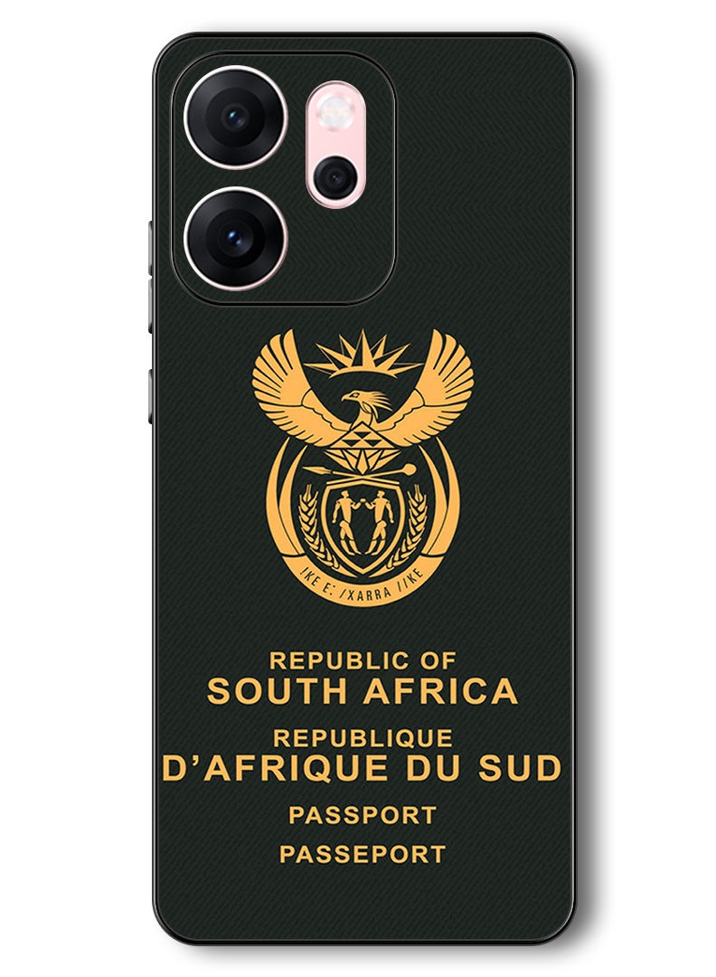 Theodor Case Compatible with Oppo Reno 14 F 6.57 Inch Protection Shockproof Bumper Cover South Africa Passport - Image 1