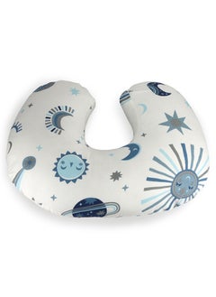 Kidz Klub Kidz Klub Harry Celestrial Nursing Pillow -100% Cotton Printed Kids  Design -Nursing Support for Breastfeeding Bottle Feeding and Bonding- Size :  60 x 58 x 15cm  - Image 2