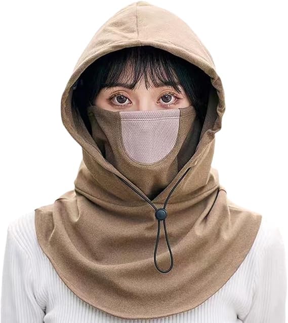 Augen Unisex's Balaclava (Face-Mask2_Brown - Image 1