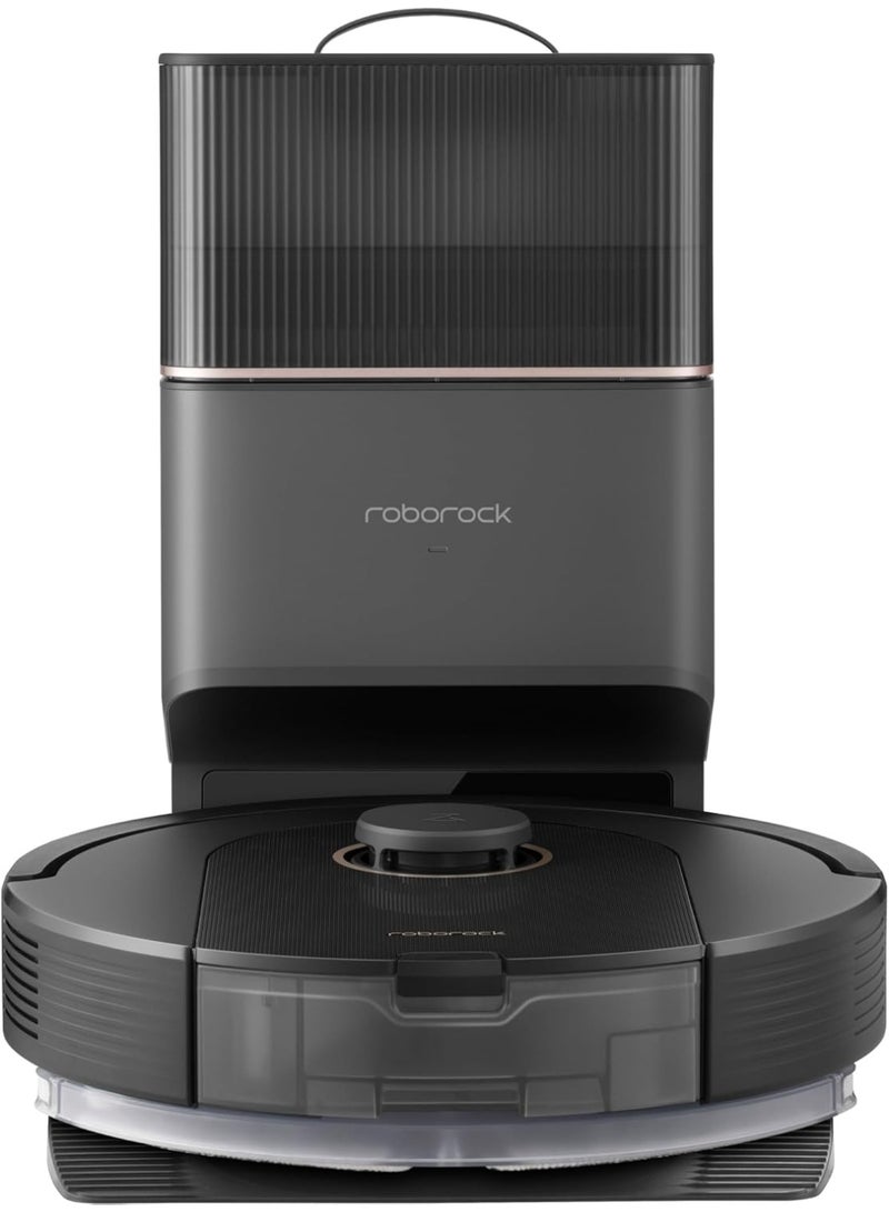 roborock Q5 Pro+ Robot Vacuum Cleaner with Auto-Empty Dock, 0.77L Dust Bag, Powerful Suction, Smart Navigation, Multi-Surface Cleaning, Black - Image 2