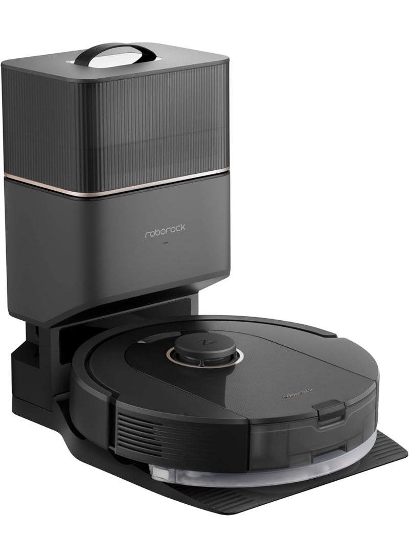 roborock Q5 Pro+ Robot Vacuum Cleaner with Auto-Empty Dock, 0.77L Dust Bag, Powerful Suction, Smart Navigation, Multi-Surface Cleaning, Black - Image 1