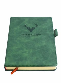 Excefore A5 Notebook Journal Hardcover Executive Diary with Premium Thick Paper, College Lined Journal, 8.3"×5.7", 360 Page, Perfect for Office Home School Business Writing Note Taking (Green)  - Image 1