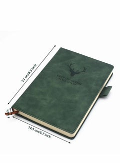 Excefore A5 Notebook Journal Hardcover Executive Diary with Premium Thick Paper, College Lined Journal, 8.3"×5.7", 360 Page, Perfect for Office Home School Business Writing Note Taking (Green)  - Image 5
