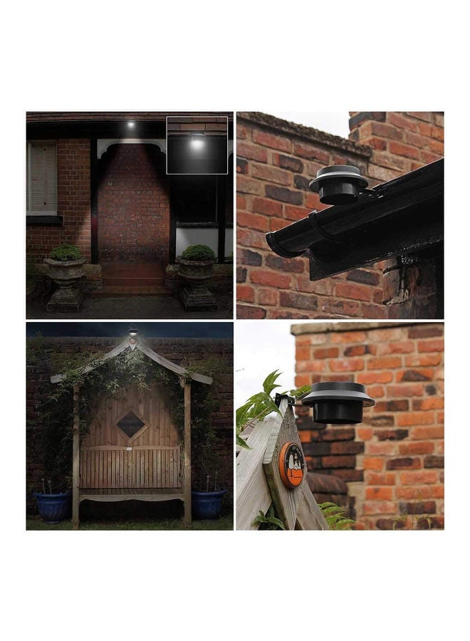 AMERTEER Outdoor Solar Gutter Lights Black 150grams - Image 4