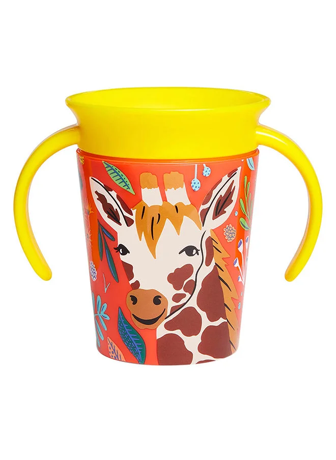 Munchkin Miracle 360° Wildlove Trainer Cup 6oz/177ml Giraffe