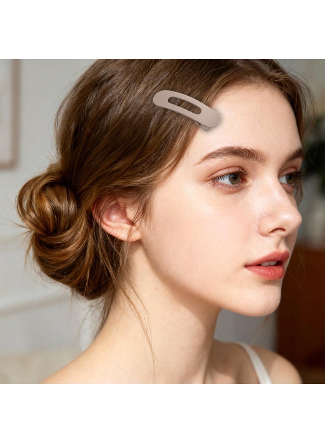 6 Pcs Flat Hair Clips Small, Ymapinc 2.36 Inch Matte Barrettes for Women, Mini Clips for Thin/Fine Hair, Styling Accessories for Bangs & Flyaways - Image 4