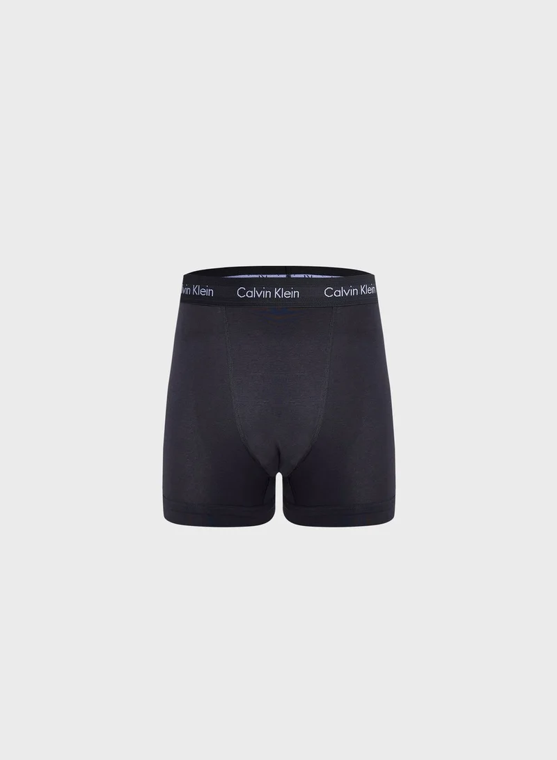 CALVIN KLEIN 3 Pack Assorted Trunks