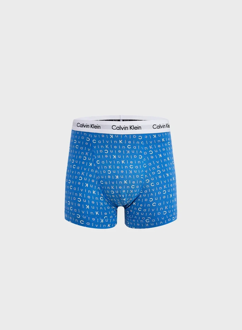 CALVIN KLEIN 3 Pack Assorted Trunks