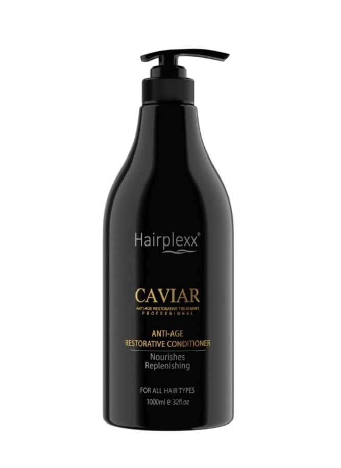 Hairplexx Caviar Anti Age Restorative Nourishing Hair Conditioner Treatment 1000ml