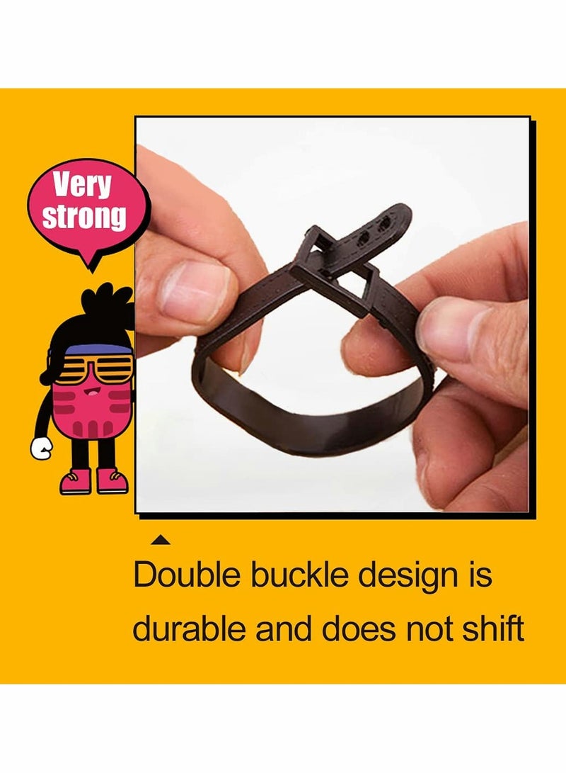 Unicorn Luggage Tags - 4 Pack Colorful Travel Tags for Ladies & Kids, Durable Name ID Identifiers for Backpacks & Suitcases, Fun & Clear Design - Image 5