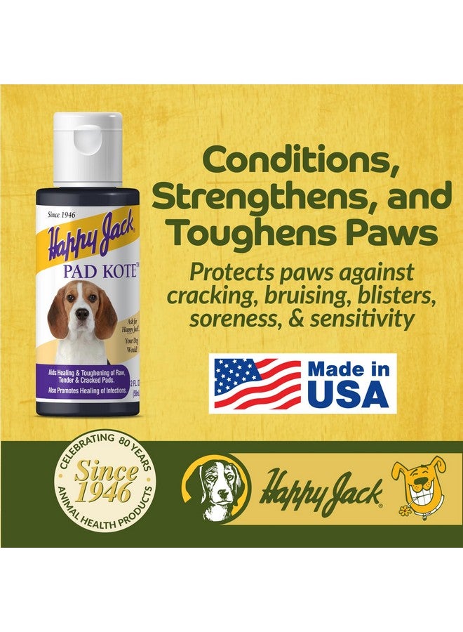 HAPPY JACK Pad Kote Paw Soother for Dogs, Cats & Horses (2 oz), Paw Lotion, Moisturizer & Soother for Puppies & Adults, Protects from Hot Pavement & Rough Terrain, Lick Safe - Image 4
