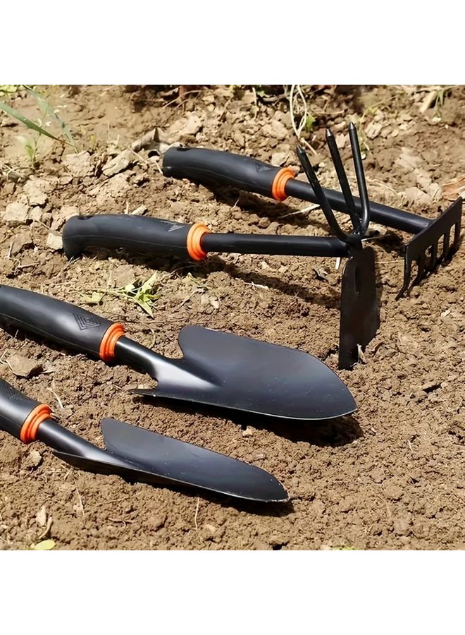 3pcs Garden Hand Tool Kit Wide Shovel Rake Double Sided Tilling Planting Digging Transplanting Weeding - Image 2
